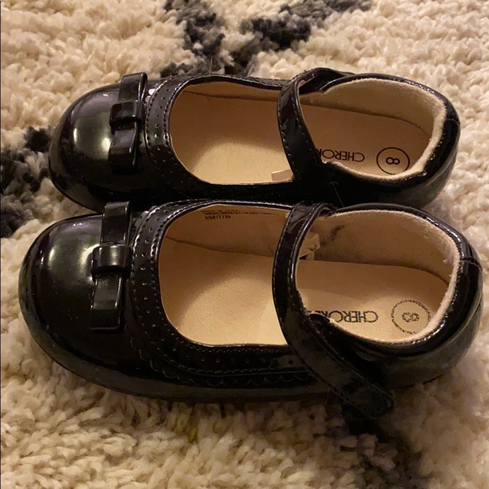 GIRLS BLACK DRESS SHOES - Picture 4 of 4